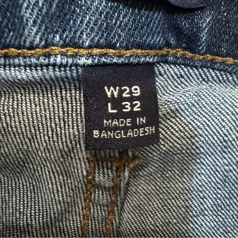 J Crew Jeans Mens Straight Flex Blue Medium Wash Denim 5 Pockets Size 29 x 32